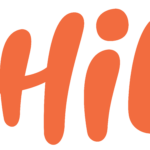 Logo, jossa lukee oranssilla HIL