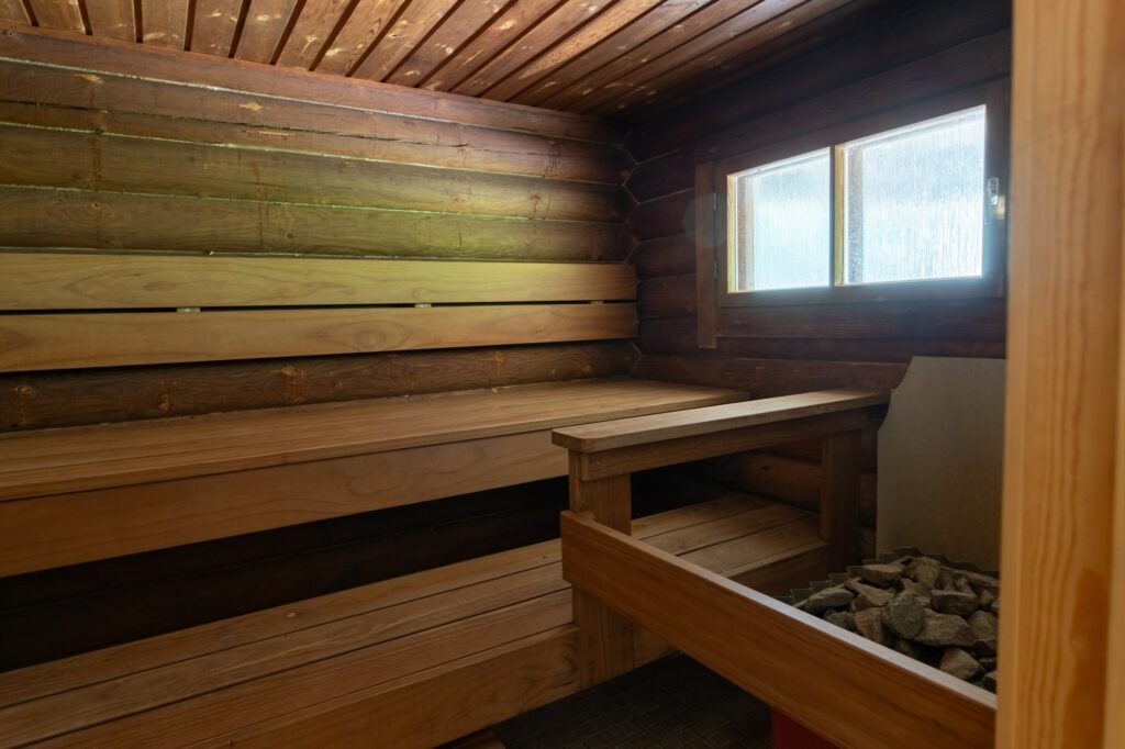 sauna sisältä